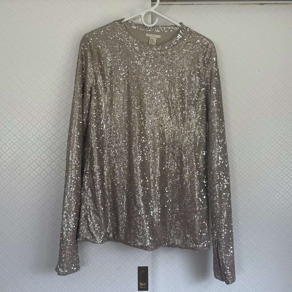Sparkly Sequin Blouse